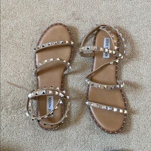 Steve Madden Strappy Tan Travel Sandal